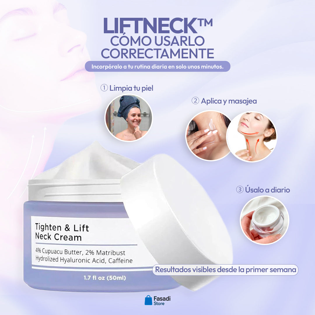 LiftNeck™ – Crema para cuello y escote
