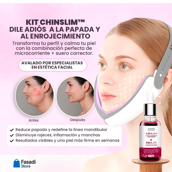HJGF Kit ChinSlim™ - Reduce tu papada y define tu rostro desde casa