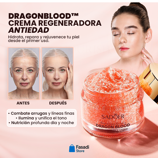 DragonBlood™ - Piel mas firme, luminosa y joven desde el primer uso