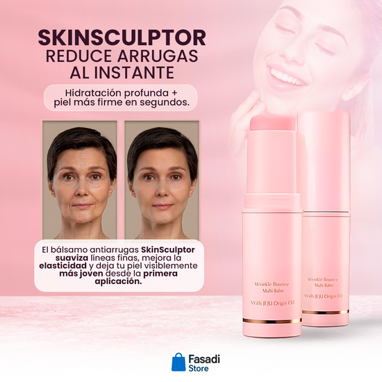 SkinSculptor™ - El bálsamo que borra arrugas al instante y revela una piel más joven desde el primer uso